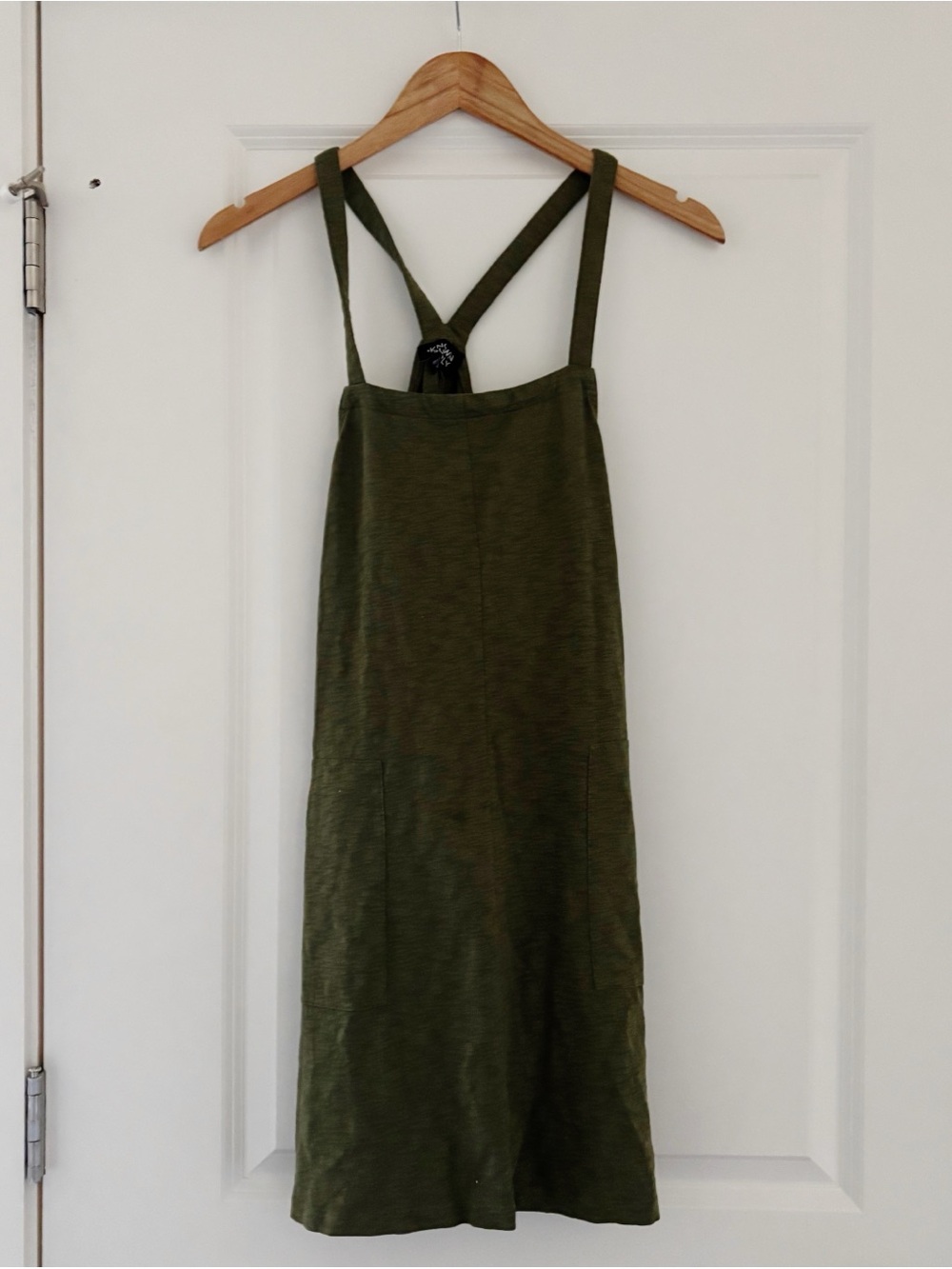 Known Supply Macy Dress Overall Organic Cotton Pockets - Picture 3 of 8